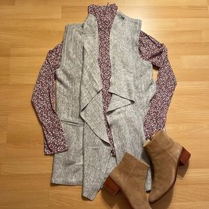 H&M Sweater Vest Gray size extra small/small